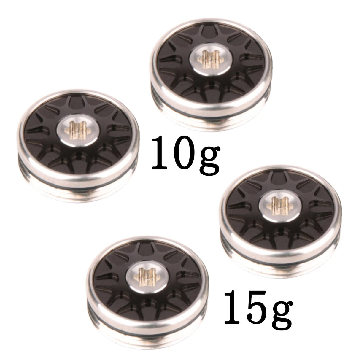 Generic weight with three-circle thread ensures easy compatibility and reliable installation.