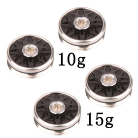 Generic weight with three-circle thread ensures easy compatibility and reliable installation.