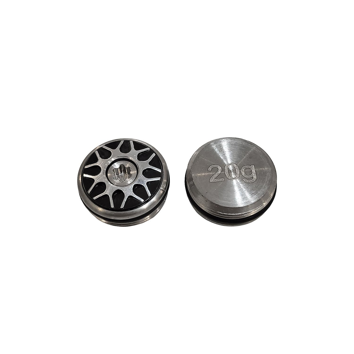 Generic Triple Track 20g weight improves feel for precise putts.