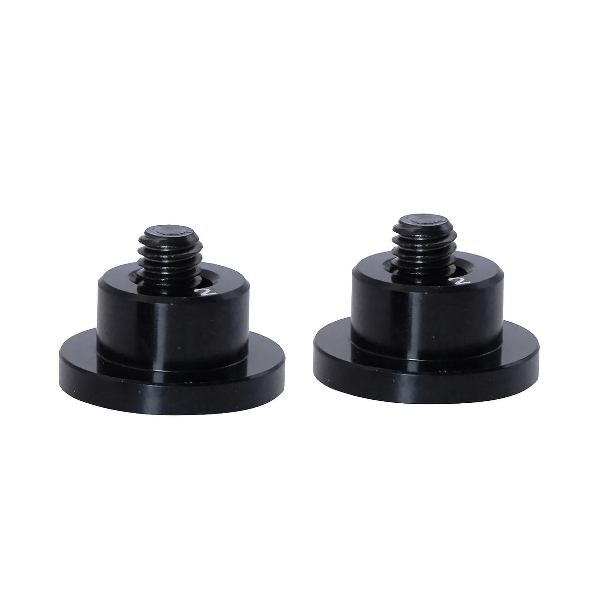 Generic two-part weight with black circle and screw for secure installation