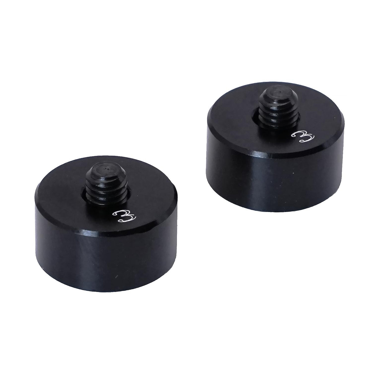 Generic two-piece 3g weight with screw for quick on-course adjustments.