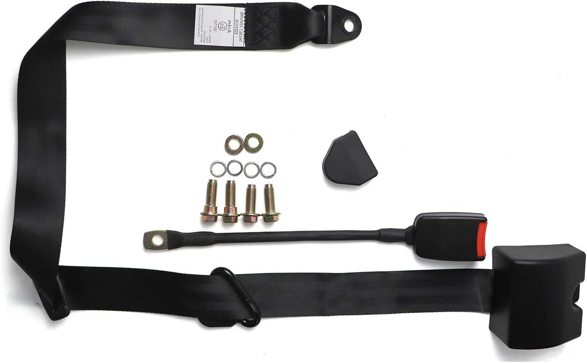 Generic universal seatbelt pad modification kit for multiple vehicles.