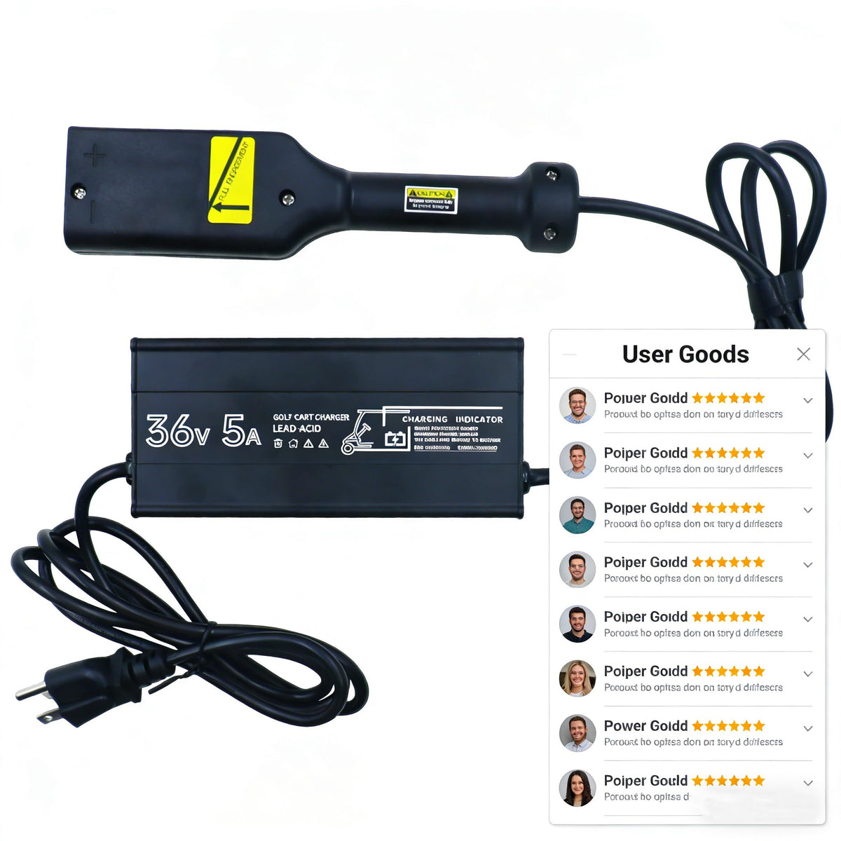 Generic 36V lead-acid compatibility note for reliable daily use.