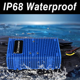 IP68-rated housing protects the converter from water and dust