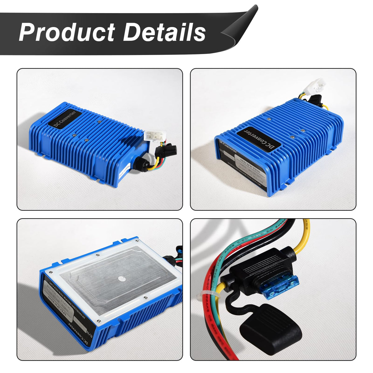 Safety protections guard against overload and overheating in the reducer