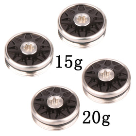 Generic compact case stores weights securely during travel