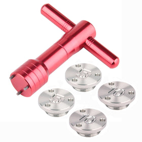 Generic wrench and case included for easy on-course adjustments