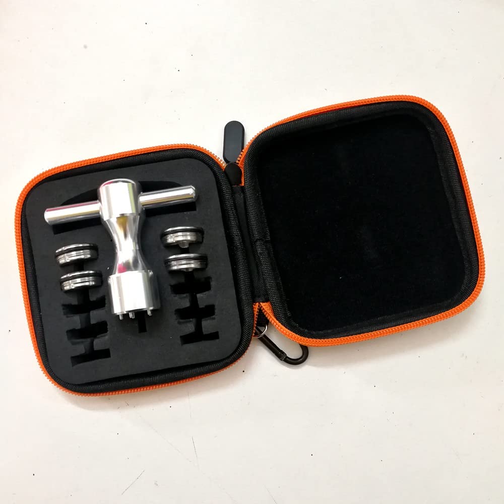Generic wrench included with putter weights for quick, secure adjustments