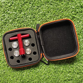 Generic golf weight wrench included for easy installation and secure seating.