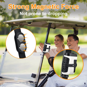 Generturbo rangefinder magnet strap with slim design clears buttons during operation.