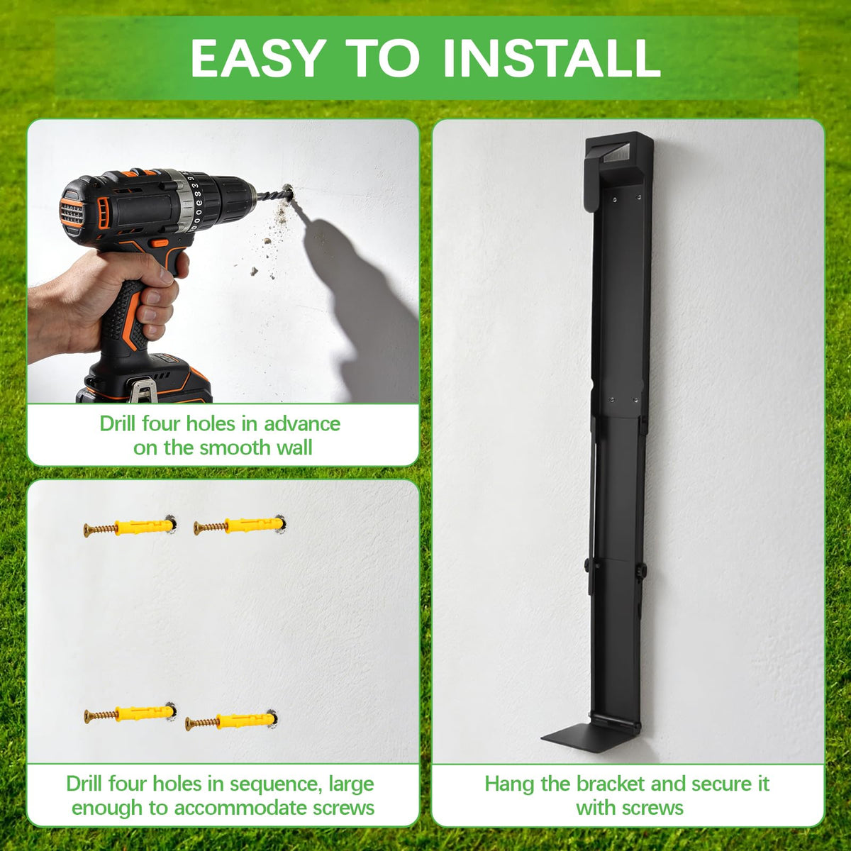 Genisai low-profile 8-inch wall protrusion fits tight walls