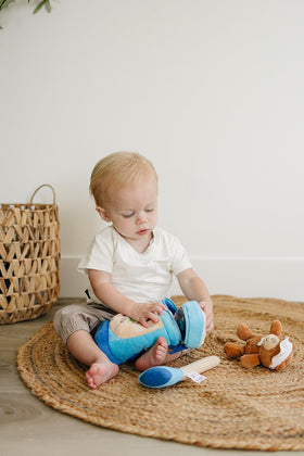Genius Baby Toys teddy bear referee adds playful role play moments