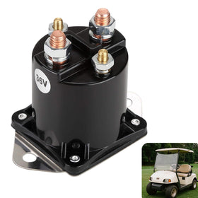GENOUR 36V solenoid front view showing sealed housing for all-weather reliability.