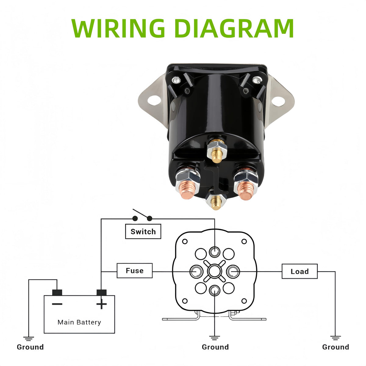 GENOUR durable solenoid in action supports consistent electrical flow.