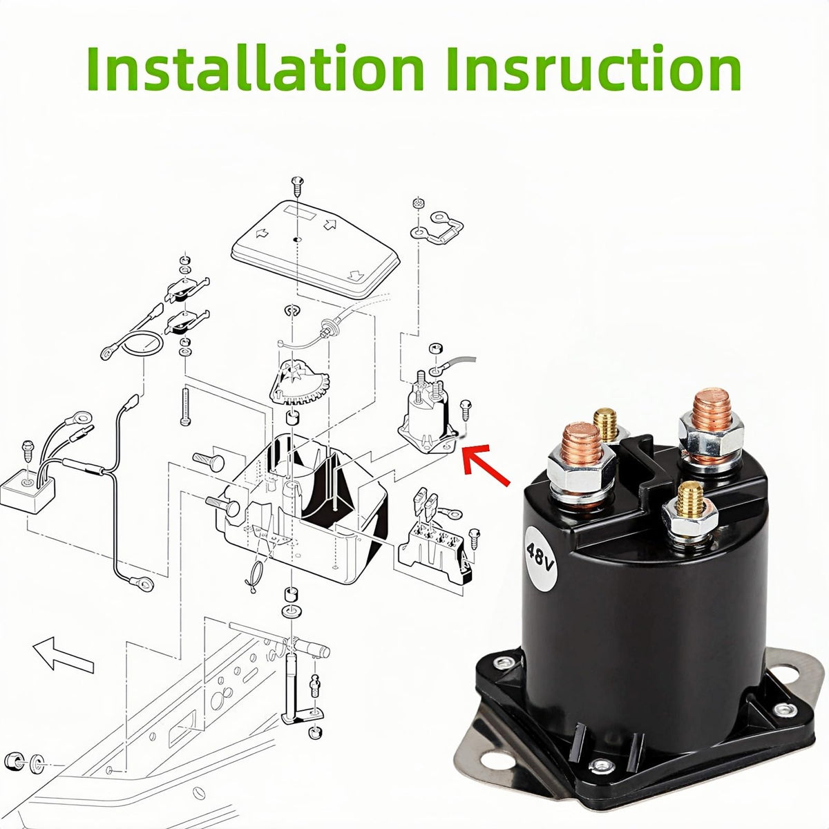 GENOUR 1-year warranty and online fit guide accompany the product.