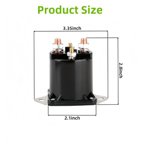 GENOUR sealed solenoid housing protects internals from water, dust, and mud.