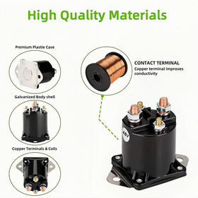 GENOUR 48V solenoid delivers stable performance during climbs and full loads.