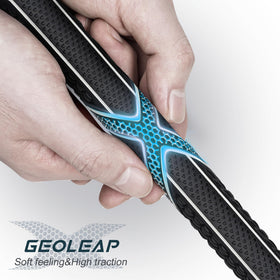 Geoleap ACX complete regripping kit with tape, solvent, knife and cloth for easy DIY installation.