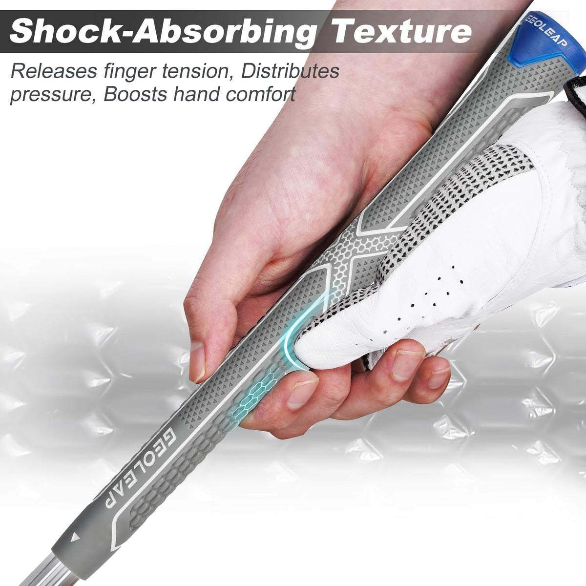 Geoleap ACX grip demonstrated in wet conditions for all-weather traction.