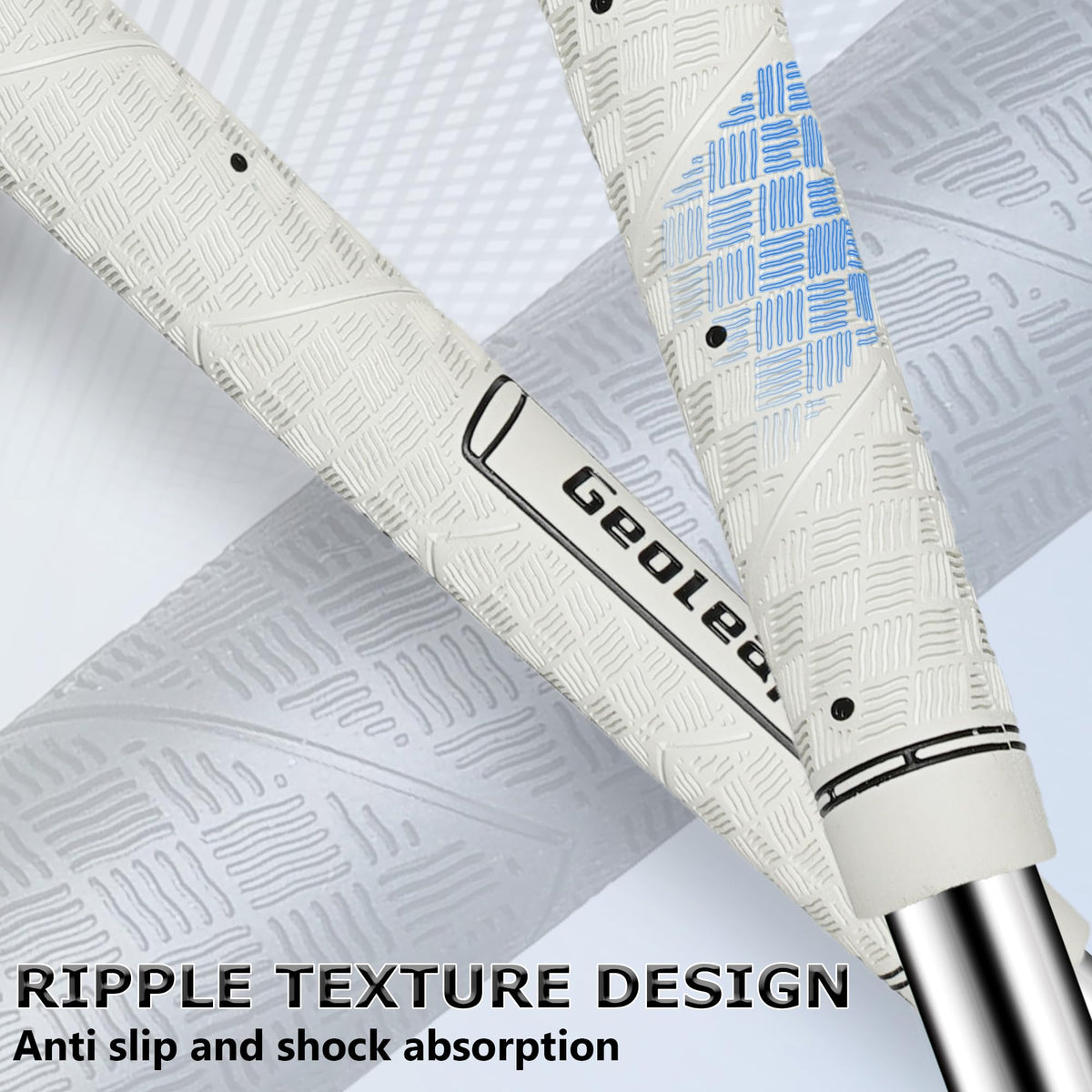 Geoleap 15-pack grip tapes for easy regrip and clean removal with low residue.