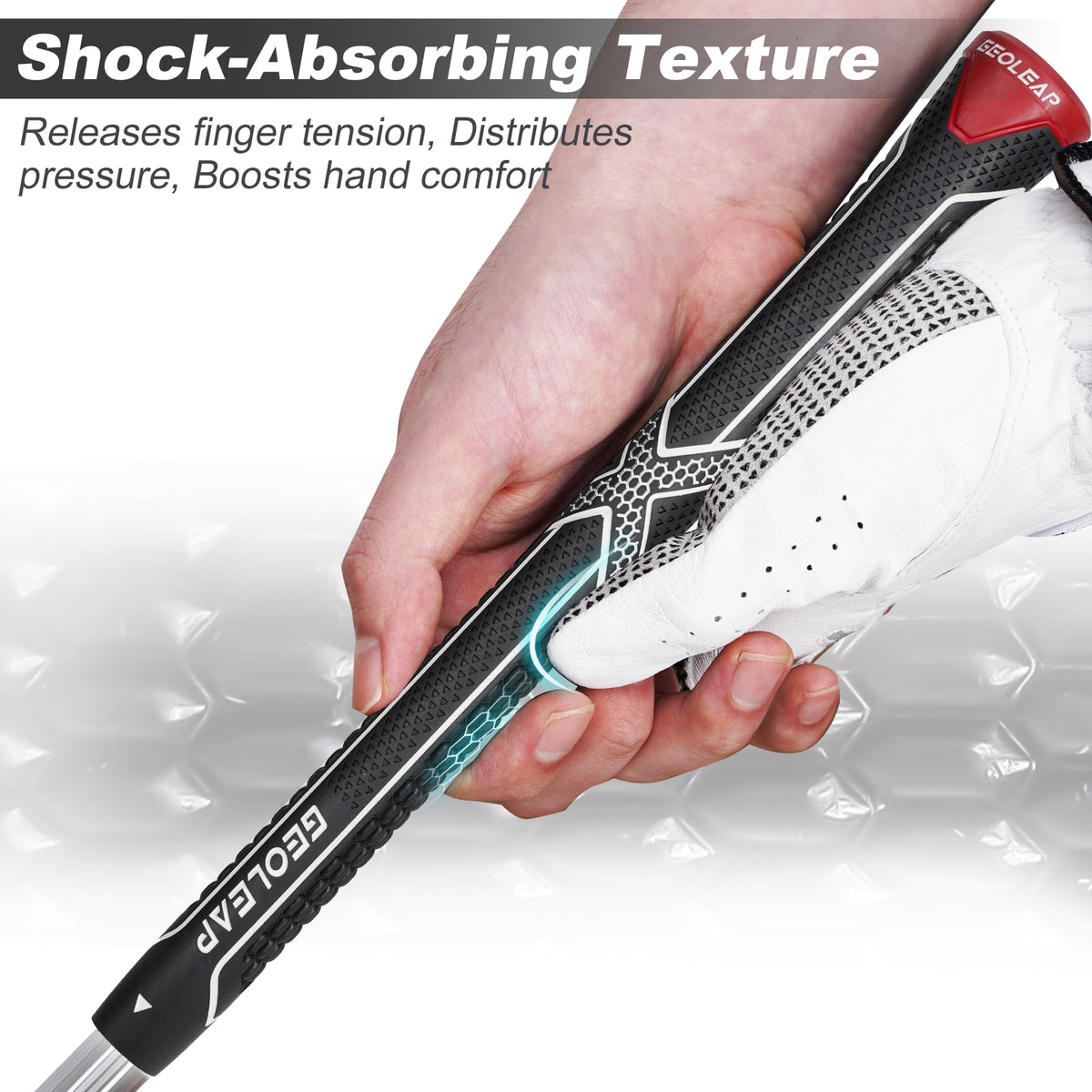 Geoleap complete kit contents for easy regripping and installation