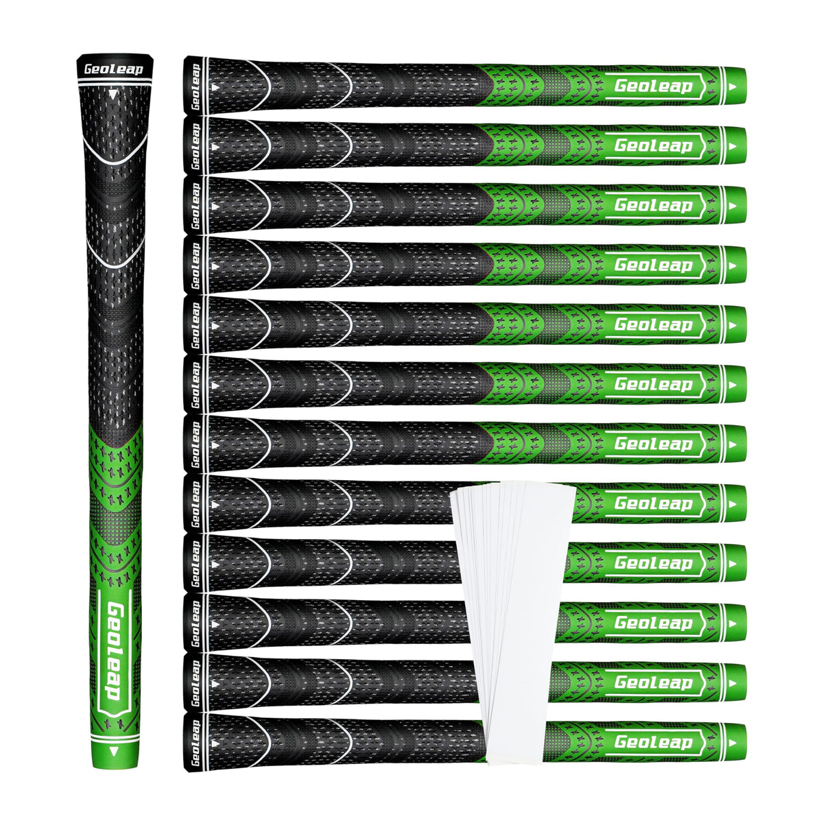 Geoleap golf grips 13-pack packaging for at-home regrips and value