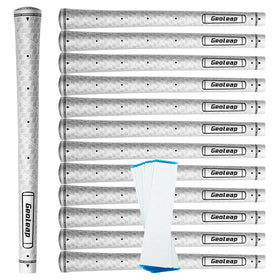 Geoleap golf grips 13-piece set – close-up view showcasing uniform size and secure grip.