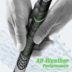 Geoleap taper design emphasizes lower hand for smoother swings