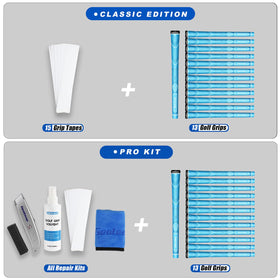 Geoleap all-weather performance grips maintain grip in rain or shine.