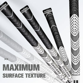 Geoleap all-weather golf grips wick moisture for stable feel.