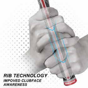 Geoleap back rib technology enhances grip stability and precise force transfer.