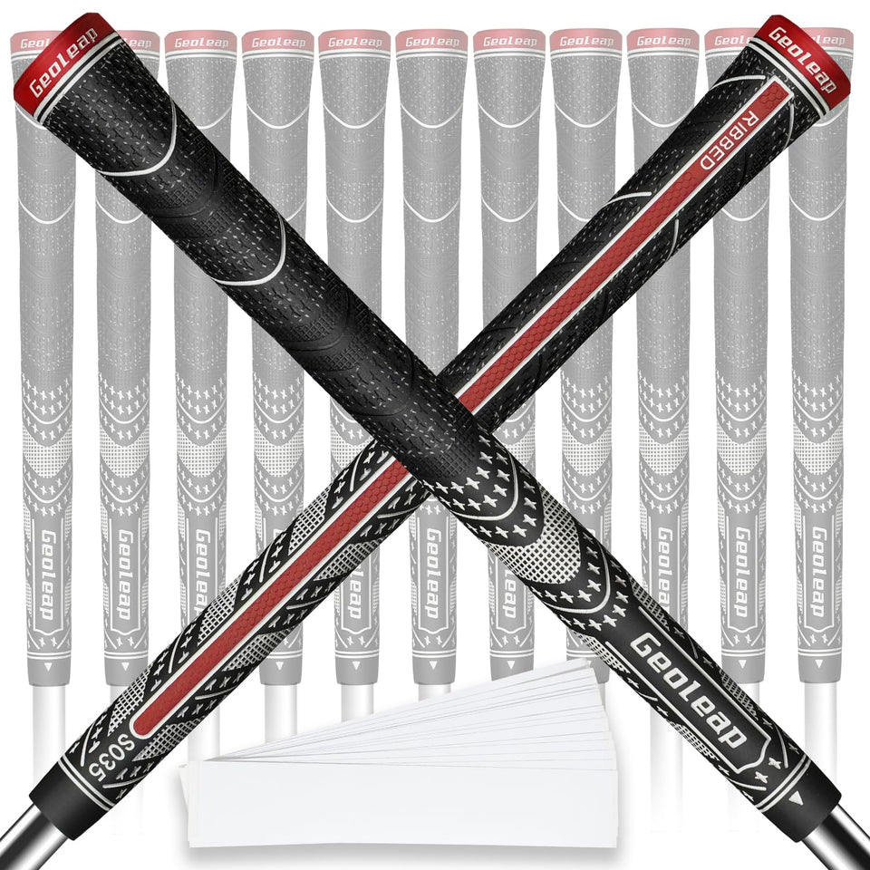 Geoleap golf grips classic 13-set offers improved hand feel and control