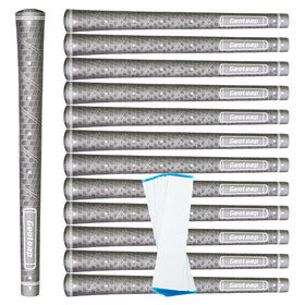Geoleap classic edition golf grips close-up with corrugated texture for secure grip.
