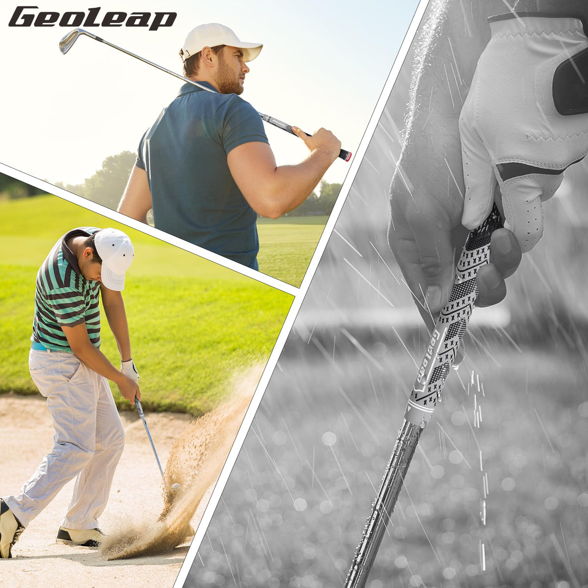 Geoleap micro-textured surface minimizes slippage and increases comfort