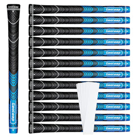 Geoleap golf grips set of 13 with tapes closeup for reliable regrips