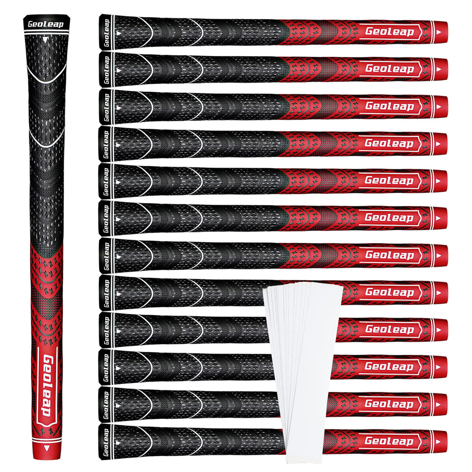 Geoleap golf grips set of 13 for a refreshed feel and improved consistency