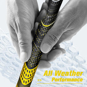 Geoleap grips with 0.600 inch core design support stable hold.