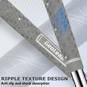 Geoleap grip tapes and repair kit showcase easy re-grip, residue-free removal.