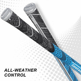 Geoleap grip texture close-up shows microtexture for confident grip.