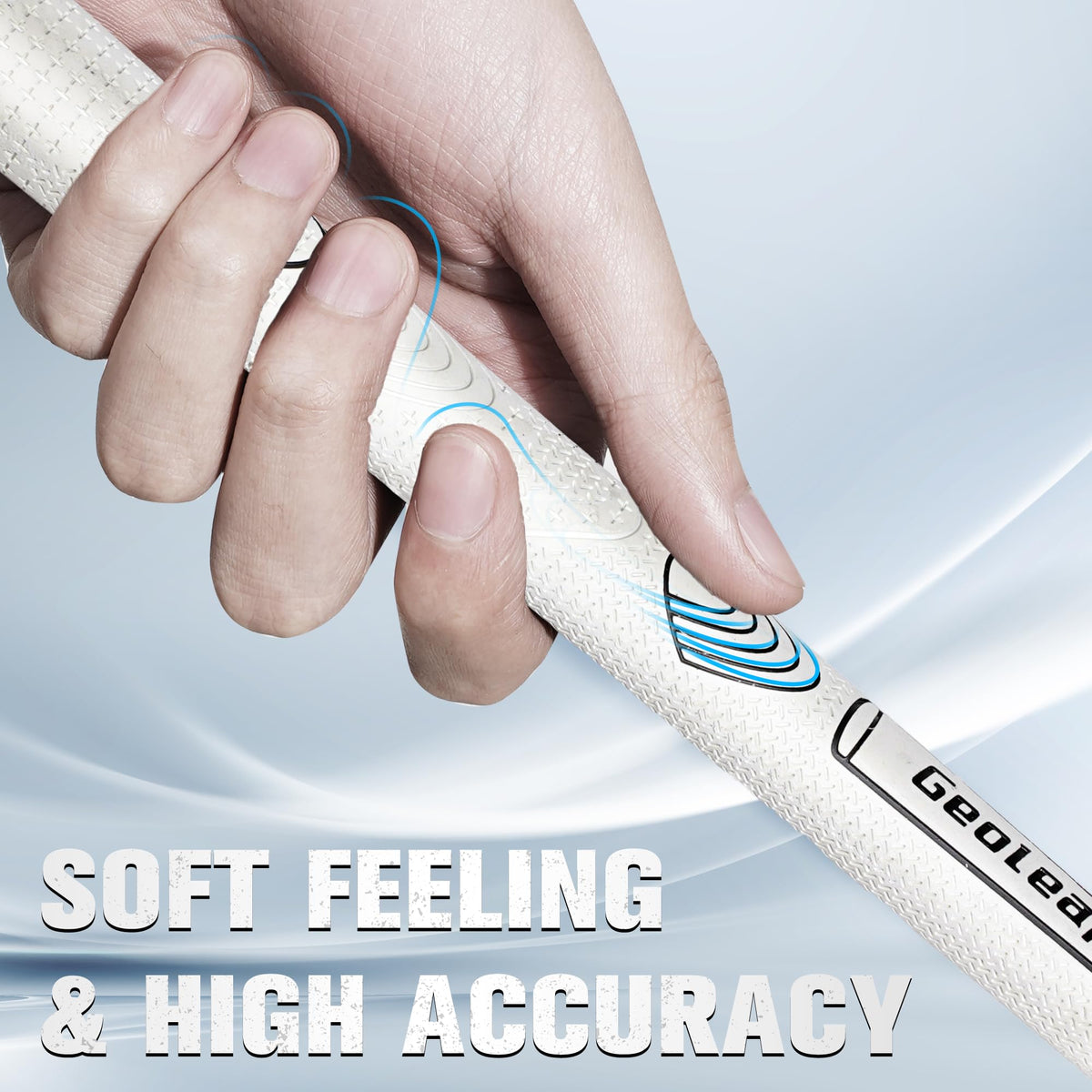 Geoleap grip tapes included for easy regrip and quick maintenance.
