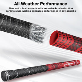 Geoleap precision grip stability corded surface channels moisture for secure traction