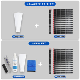 Geoleap rubber golf grips make a gift for enthusiasts.