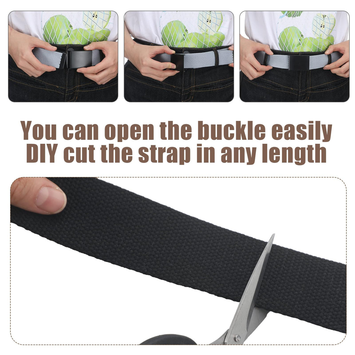 Geyoga belt styled with casual wear for everyday comfort.