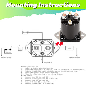 GFHUREB 1013609 solenoid back terminals ready for installation