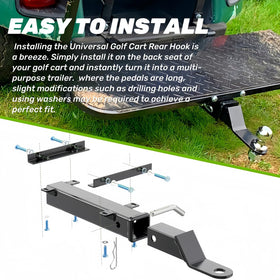 GFHUREB heavy-duty steel construction ensures durable, rust-resistant performance.