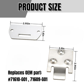 GFHUREB stainless steel construction resists rust in outdoor golf cart use.