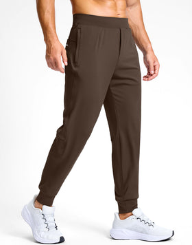 G Gradual joggers showcase zippered pockets to secure valuables during workouts.