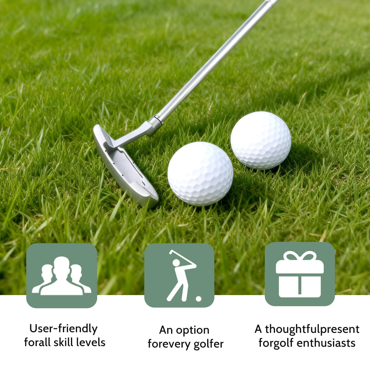 GGPODX golf putter set is a thoughtful gift for enthusiasts.