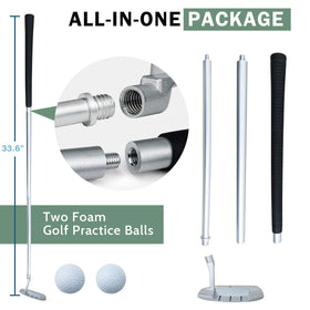 GGPODX portable golf combo set for on-the-go practice at home or outdoors.