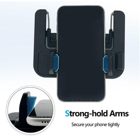 giantgrown golf cart phone holder in-use scorecard features easy viewing while playing